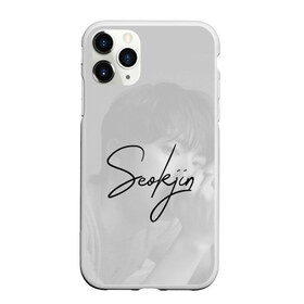 Чехол для iPhone 11 Pro Max матовый с принтом BTS Kim SeokJin , Силикон |  | bts | j pop | k pop | korea | music | nct | pop | pop idols | айдолы | бтс | идолы | к поп | корейская музыка | корея | нст | поп | попса