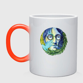 Кружка хамелеон с принтом John Lennon , керамика | меняет цвет при нагревании, емкость 330 мл | beatles | imagine | john | lennon | the beatles | автограф | битлз | битлы | группа | джон | купить | леннон | леннона | очки | рок н ролл | с группы | хиппи