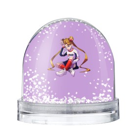 Снежный шар с принтом Cool Girl , Пластик | Изображение внутри шара печатается на глянцевой фотобумаге с двух сторон | anime | japan | manga | sailor moon | аниме | девочка | девушка | луна | лунная призма | манга | сейлор мун | сэйлор мун | япония