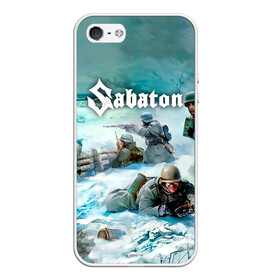 Чехол для iPhone 5/5S матовый с принтом Sabaton , Силикон | Область печати: задняя сторона чехла, без боковых панелей | battle | panzerkampf | primo victoria | sabaton | the art of war | the great war | атака мертвецов | бисмарк | броден | войны | группа | йоаким | латный ботинок | метал | ночные ведьмы | пауэр | рок | рыцарские доспехи | сабатон