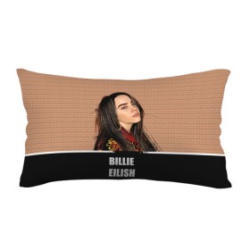 Подушка 3D антистресс с принтом Billie Eilish , наволочка — 100% полиэстер, наполнитель — вспененный полистирол | состоит из подушки и наволочки на молнии | billie eilish | билли айлиш | музыка