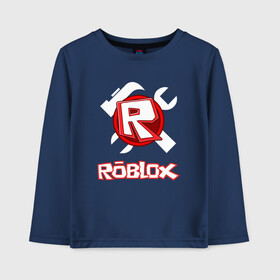 Детский лонгслив хлопок с принтом ROBLOX , 100% хлопок | круглый вырез горловины, полуприлегающий силуэт, длина до линии бедер | roblox | roblox games. | игра роблокс | роблокс | робукс