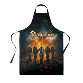 Фартук 3D с принтом Sabaton , 100% полиэстер | общий размер — 65 х 85 см, ширина нагрудника — 26 см, горловина — 53 см, длина завязок — 54 см, общий обхват в поясе — 173 см. Принт на завязках и на горловине наносится с двух сторон, на основной части фартука — только с внешней стороны | battle | panzerkampf | primo victoria | sabaton | the art of war | the great war | атака мертвецов | бисмарк | броден | войны | группа | йоаким | латный ботинок | метал | ночные ведьмы | пауэр | рок | рыцарские доспехи | сабатон