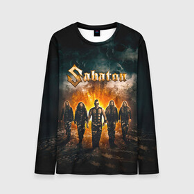 Мужской лонгслив 3D с принтом Sabaton , 100% полиэстер | длинные рукава, круглый вырез горловины, полуприлегающий силуэт | battle | panzerkampf | primo victoria | sabaton | the art of war | the great war | атака мертвецов | бисмарк | броден | войны | группа | йоаким | латный ботинок | метал | ночные ведьмы | пауэр | рок | рыцарские доспехи | сабатон