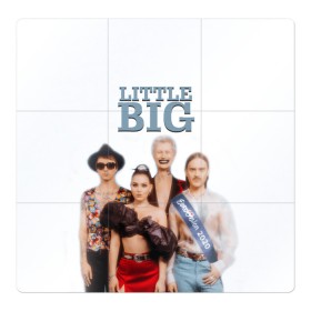 Магнитный плакат 3Х3 с принтом Little Big , Полимерный материал с магнитным слоем | 9 деталей размером 9*9 см | Тематика изображения на принте: little big | евровидение | илья прускин