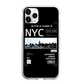 Чехол для iPhone 11 Pro Max матовый с принтом New-York Strips , Силикон |  | fashion | hypebeast | off | off white | streetwear | virgil abloh | white | вайт | итальянский | мода | офф | офф вайт | стаил | стритвир | уличный | урбан