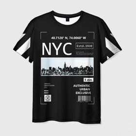 Мужская футболка 3D с принтом New-York Strips , 100% полиэфир | прямой крой, круглый вырез горловины, длина до линии бедер | fashion | hypebeast | off | off white | streetwear | virgil abloh | white | вайт | итальянский | мода | офф | офф вайт | стаил | стритвир | уличный | урбан