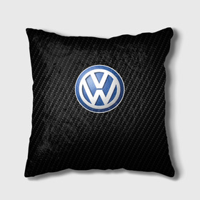 Подушка 3D с принтом Volkswagen Logo | Фольксваген Лого , наволочка – 100% полиэстер, наполнитель – холлофайбер (легкий наполнитель, не вызывает аллергию). | состоит из подушки и наволочки. Наволочка на молнии, легко снимается для стирки | amarok | arteon | caravelle | golf | polo | scirocco | teramont | tiguan | to | touareg | transporter | volkswagen | vw | авто | автомобиль | ам | бренд | карбон | машина | машины | народный автомобиль | фольксваген