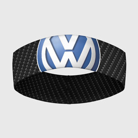 Повязка на голову 3D с принтом Volkswagen Logo | Фольксваген Лого ,  |  | amarok | arteon | caravelle | golf | polo | scirocco | teramont | tiguan | to | touareg | transporter | volkswagen | vw | авто | автомобиль | ам | бренд | карбон | машина | машины | народный автомобиль | фольксваген