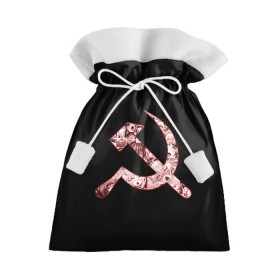 Подарочный 3D мешок с принтом Anime USSR , 100% полиэстер | Размер: 29*39 см | ahegao | anime | chan | hammer | manga | sickle | ussr | аниме | ахегао | герб | манга | молот | серп | серп и молот | символ | ссср | тян