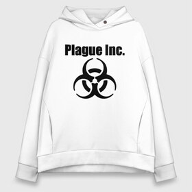 Женское худи Oversize хлопок с принтом PLAGUE INC - (КОРОНАВИРУС) , френч-терри — 70% хлопок, 30% полиэстер. Мягкий теплый начес внутри —100% хлопок | боковые карманы, эластичные манжеты и нижняя кромка, капюшон на магнитной кнопке | coronavirus | plague inc | plague inc: evolved | вирус в китае | кнр | коронавирус | плагуе инк | плагуе инк: эволвед | эпидемия