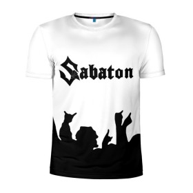 Мужская футболка 3D спортивная с принтом SABATON , 100% полиэстер с улучшенными характеристиками | приталенный силуэт, круглая горловина, широкие плечи, сужается к линии бедра | Тематика изображения на принте: sabaton | skull | даниель муллбак | йоаким броден | крис рёланд | оскар монтелиус | пэр сундстрём | рикард сунден | сабатон | скелет | тоббе энглунд | томми юханссон | ханнес ван дал | черепа