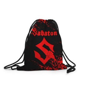 Рюкзак-мешок 3D с принтом SABATON , 100% полиэстер | плотность ткани — 200 г/м2, размер — 35 х 45 см; лямки — толстые шнурки, застежка на шнуровке, без карманов и подкладки | sabaton | skull | даниель муллбак | йоаким броден | крис рёланд | оскар монтелиус | пэр сундстрём | рикард сунден | сабатон | скелет | тоббе энглунд | томми юханссон | ханнес ван дал | черепа