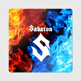 Магнит виниловый Квадрат с принтом SABATON | САБАТОН (Z) , полимерный материал с магнитным слоем | размер 9*9 см, закругленные углы | sabaton | skull | даниель муллбак | йоаким броден | крис рёланд | оскар монтелиус | пэр сундстрём | рикард сунден | сабатон | скелет | тоббе энглунд | томми юханссон | ханнес ван дал | черепа