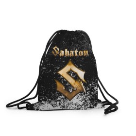 Рюкзак-мешок 3D с принтом SABATON , 100% полиэстер | плотность ткани — 200 г/м2, размер — 35 х 45 см; лямки — толстые шнурки, застежка на шнуровке, без карманов и подкладки | sabaton | skull | даниель муллбак | йоаким броден | крис рёланд | оскар монтелиус | пэр сундстрём | рикард сунден | сабатон | скелет | тоббе энглунд | томми юханссон | ханнес ван дал | черепа