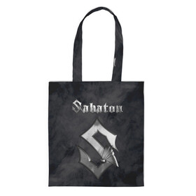 Шоппер 3D с принтом SABATON | САБАТОН (Z) , 100% полиэстер | Плотность: 200 г/м2; Размер: 34×35 см; Высота лямок: 30 см | sabaton | skull | даниель муллбак | йоаким броден | крис рёланд | оскар монтелиус | пэр сундстрём | рикард сунден | сабатон | скелет | тоббе энглунд | томми юханссон | ханнес ван дал | черепа