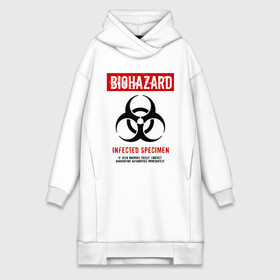 Платье-худи хлопок с принтом Biohazard ,  |  | 2019 ncov | biohazard | coronavirus | covid 19 | quarantine | болезнь | вирус | карантин | коронавирус | коронавирусная инфекция | эпидемия