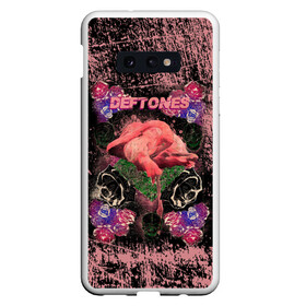 Чехол для Samsung S10E с принтом Deftones , Силикон | Область печати: задняя сторона чехла, без боковых панелей | Тематика изображения на принте: chi cheng | chino moreno | deftones | dia de los | diamond eye | дефтонс | серхио вега | стивен карпентер | фрэнк делгадо | чи ченг | чино морено | эйб каннингем