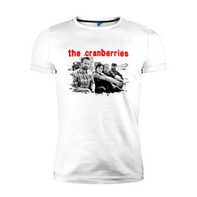 Мужская футболка хлопок Slim с принтом The Cranberries , 92% хлопок, 8% лайкра | приталенный силуэт, круглый вырез ворота, длина до линии бедра, короткий рукав | cranberries | dolores mary eileen | rock | the cranberries | альтернативный рок | долорес | дрим поп | кельтик рок | клюква | музыка | панк | рок | софт рок