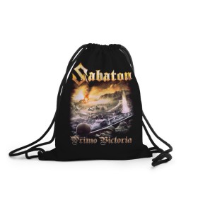 Рюкзак-мешок 3D с принтом SABATON. , 100% полиэстер | плотность ткани — 200 г/м2, размер — 35 х 45 см; лямки — толстые шнурки, застежка на шнуровке, без карманов и подкладки | sabaton | даниель муллбак | йоаким броден | крис рёланд | оскар монтелиус | пэр сундстрём | рикард сунден | сабатон | тоббе энглунд | томми юханссон | ханнес ван дал