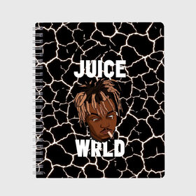 Тетрадь с принтом Juice WRLD , 100% бумага | 48 листов, плотность листов — 60 г/м2, плотность картонной обложки — 250 г/м2. Листы скреплены сбоку удобной пружинной спиралью. Уголки страниц и обложки скругленные. Цвет линий — светло-серый
 | eminem | godzilla | juice wrld | rap | американский рэпер | годзила | зарубежный реп | маршалл брюс мэтерс | музыка | реп | рэпер | эминем