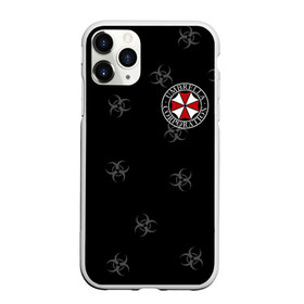 Чехол для iPhone 11 Pro матовый с принтом Umbrella Corp , Силикон |  | biohazard | corporation | nemesis | resident evil | umbrella | virus | амбрела | амбрелла | биологическая угроза | вирус | зонт | обитель зла | резидент ивл