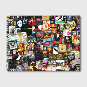 Альбом для рисования с принтом Альбомы лучших РОК групп , 100% бумага
 | матовая бумага, плотность 200 мг. | ac | beatles | clash | day | dc | floyd | green | korn | marshmello | music | nirvana | punk | rammstein | rock | sabaton | slayer | slipknot | toxic | альбом | альбомы | группы | лучшие | музыка | нирвана | рок