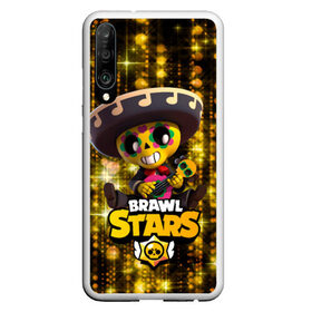 Чехол для Honor P30 с принтом Brawl Stars Poco , Силикон | Область печати: задняя сторона чехла, без боковых панелей | brawl | brawl stars | brawlstars | brawl_stars | jessie | poco | бравл | бравлстарс | поко