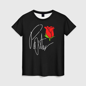 Женская футболка 3D с принтом PAYTON MOORMEIER , 100% полиэфир ( синтетическое хлопкоподобное полотно) | прямой крой, круглый вырез горловины, длина до линии бедер | flower | payton moormeier | roses | tiktok | блогер | пейтон | пейтон моормиер | розы | тикток | тиктокер | цветы | ютубер