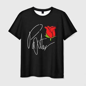 Мужская футболка 3D с принтом PAYTON MOORMEIER , 100% полиэфир | прямой крой, круглый вырез горловины, длина до линии бедер | flower | payton moormeier | roses | tiktok | блогер | пейтон | пейтон моормиер | розы | тикток | тиктокер | цветы | ютубер
