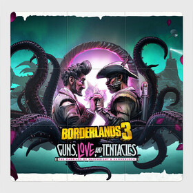 Магнитный плакат 3Х3 с принтом borderlands 3 , Полимерный материал с магнитным слоем | 9 деталей размером 9*9 см | Тематика изображения на принте: addon | borderlands | borderlands 3 | fps | game | games | guns love and tentacles | борда | бордерлэндс | игра | игры | любовь | пушки | тентакли