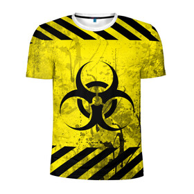 Мужская футболка 3D спортивная с принтом nCoV. , 100% полиэстер с улучшенными характеристиками | приталенный силуэт, круглая горловина, широкие плечи, сужается к линии бедра | 2019 ncov | covid 19 | вирус | вирус 2020 | знаки биологической опасности | коронавирус | коронавирус 2020 | медицинские маски