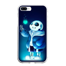 Чехол для iPhone 7Plus/8 Plus матовый с принтом UNDERTALE , Силикон | Область печати: задняя сторона чехла, без боковых панелей | asriel dreemurr | chara | frisk | gaster blaster | sans | undertale | азриэль дримурр | андертейл | гастер | меттатон | санс | фриск | чара