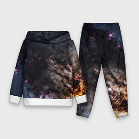 Детский костюм 3D (с толстовкой) с принтом МЛЕЧНЫЙ ПУТЬ ,  |  | galaxy | nebula | space | star | абстракция | вселенная | галактика | звезда | звезды | космический | планеты