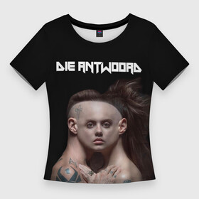 Женская футболка 3D Slim с принтом Die Antwoord. House of zef ,  |  | 2020 | album | die antwoord | house of zef | ninja | yolandi | альбом | йоланди | ниндзя | обложка