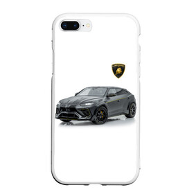 Чехол для iPhone 7Plus/8 Plus матовый с принтом Lamborghini Mansory , Силикон | Область печати: задняя сторона чехла, без боковых панелей | audi | auto | aventador | lamborghini | mansory | murcielago | urus | авто | автомобиль | ам | ламба | ламборгини | мансори | машина | машины | спорткар | урус