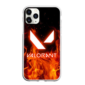 Чехол для iPhone 11 Pro матовый с принтом VALORANT , Силикон |  | riot games | valorant | valorant game | valorant riot | валорант | валорант игра.