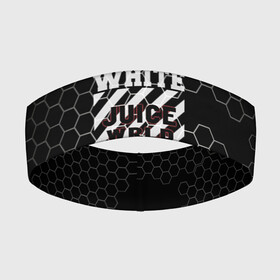 Повязка на голову 3D с принтом Juice WRLD ,  |  | 3d | eminem | группа | исполнитель | лого | логотип | музыка | музыкант | надпись | реп | репер