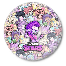 Значок с принтом BrawlStars Girls (Oko) ,  металл | круглая форма, металлическая застежка в виде булавки | 8 | bit | brawl | brawlstars | bs | emz | girls | oko | stars | virus | бит | бравл | бравлеры | бравлстарс | бравлы | браво | бровл | броул | броулбол | бс | вирус | герои | девочки | емз | емс | игра | мультик | мумия | образ | око | пер