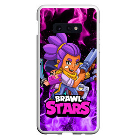 Чехол для Samsung S10E с принтом BRAWL STARS SHELLY , Силикон | Область печати: задняя сторона чехла, без боковых панелей | bibi | brawl stars | brawl stars shelly | brawler | carl | shelly | биби | бравл старз | бравлер | карл | шелли