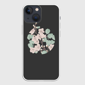 Чехол для iPhone 13 mini с принтом САКУРА | SAKURA ,  |  | Тематика изображения на принте: chery | flowers | japan | sakura | вишня | растения | сакура | цветы | цветы сакуры | япония
