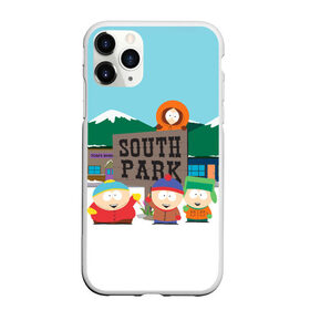 Чехол для iPhone 11 Pro матовый с принтом Южный Парк , Силикон |  | park | south | south park | картман | кени | они убили кени | парк | сволочи | южный | южный парк