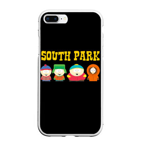 Чехол для iPhone 7Plus/8 Plus матовый с принтом South Park , Силикон | Область печати: задняя сторона чехла, без боковых панелей | south park | американская культура | американский мультсериал | колорадо | пародия | саус парк | саут парк | черный юмор | четыре мальчика | шоу | южный парк
