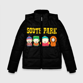 Зимняя куртка для мальчиков 3D с принтом South Park , ткань верха — 100% полиэстер; подклад — 100% полиэстер, утеплитель — 100% полиэстер | длина ниже бедра, удлиненная спинка, воротник стойка и отстегивающийся капюшон. Есть боковые карманы с листочкой на кнопках, утяжки по низу изделия и внутренний карман на молнии. 

Предусмотрены светоотражающий принт на спинке, радужный светоотражающий элемент на пуллере молнии и на резинке для утяжки | south park | американская культура | американский мультсериал | колорадо | пародия | саус парк | саут парк | черный юмор | четыре мальчика | шоу | южный парк