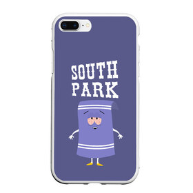 Чехол для iPhone 7Plus/8 Plus матовый с принтом South Park Полотенчико , Силикон | Область печати: задняя сторона чехла, без боковых панелей | south park | баттерс | кайл | кени | кеннет | кенни | мультик | саус парк | стэнли | эрик | южный парк