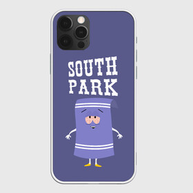 Чехол для iPhone 12 Pro с принтом South Park Полотенчико | Южный парк (Z) , силикон | область печати: задняя сторона чехла, без боковых панелей | Тематика изображения на принте: south park | баттерс | кайл | кени | кеннет | кенни | мультик | саус парк | стэнли | эрик | южный парк