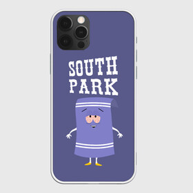 Чехол для iPhone 12 Pro Max с принтом South Park Полотенчико | Южный парк (Z) , Силикон |  | Тематика изображения на принте: south park | баттерс | кайл | кени | кеннет | кенни | мультик | саус парк | стэнли | эрик | южный парк