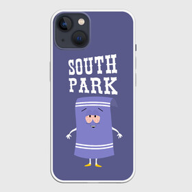 Чехол для iPhone 13 с принтом South Park Полотенчико | Южный парк (Z) ,  |  | south park | баттерс | кайл | кени | кеннет | кенни | мультик | саус парк | стэнли | эрик | южный парк