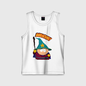 Детская майка хлопок с принтом CARTMAN ,  |  | animation | cartman | colorado | eric | gangsta | hip hop | kenny | n.w.a | san | south park | usa | волшебник | жесть | картман | магия | мультфильмы | шикарно | эрик | южный парк