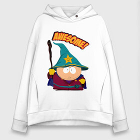 Женское худи Oversize хлопок с принтом CARTMAN , френч-терри — 70% хлопок, 30% полиэстер. Мягкий теплый начес внутри —100% хлопок | боковые карманы, эластичные манжеты и нижняя кромка, капюшон на магнитной кнопке | animation | cartman | colorado | eric | gangsta | hip hop | kenny | n.w.a | san | south park | usa | волшебник | жесть | картман | магия | мультфильмы | шикарно | эрик | южный парк